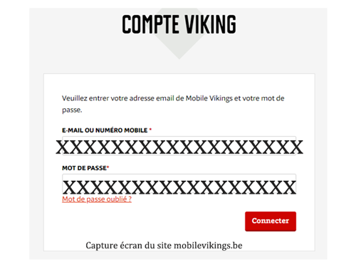 Accéder à viking mobile mon compte