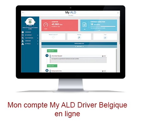 Comment accéder à mon espace client My Ald Driver Belgique en ligne ?